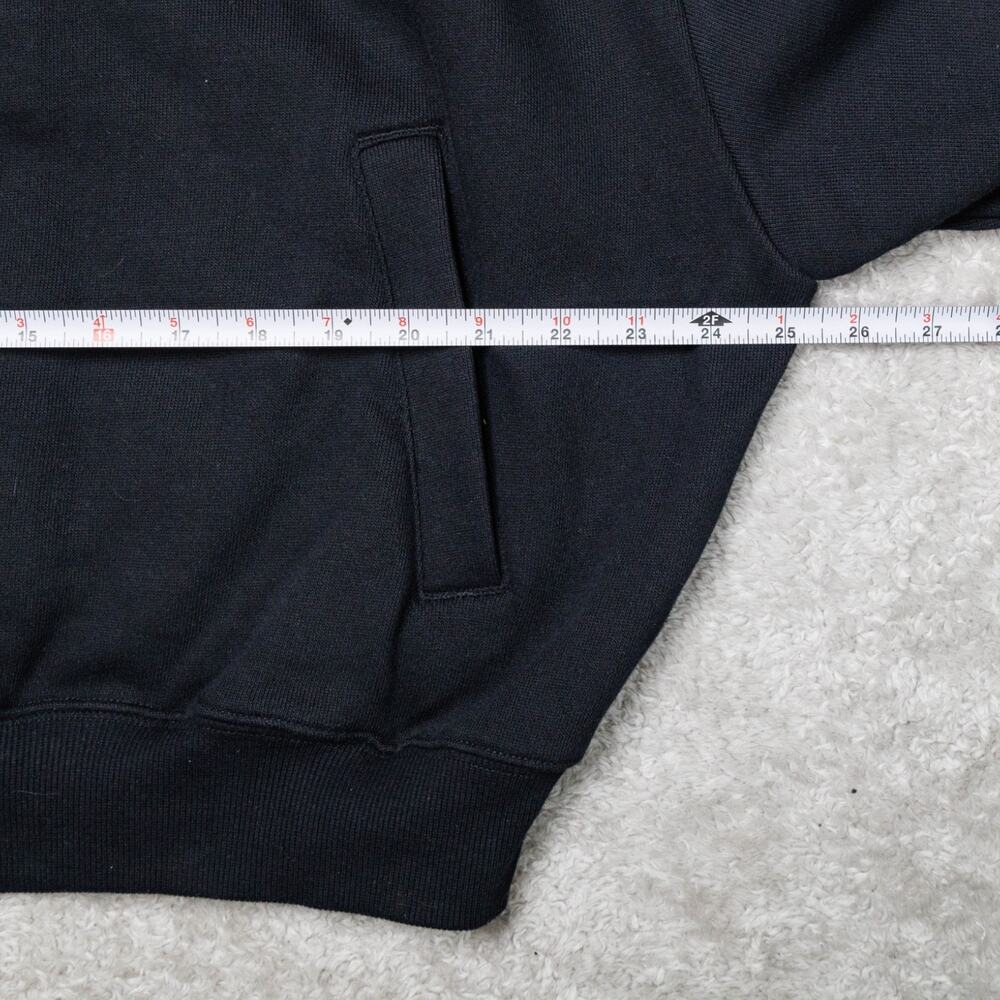 Fabletics Black Terry Weekend Full Zip Baggy Hood… - image 5